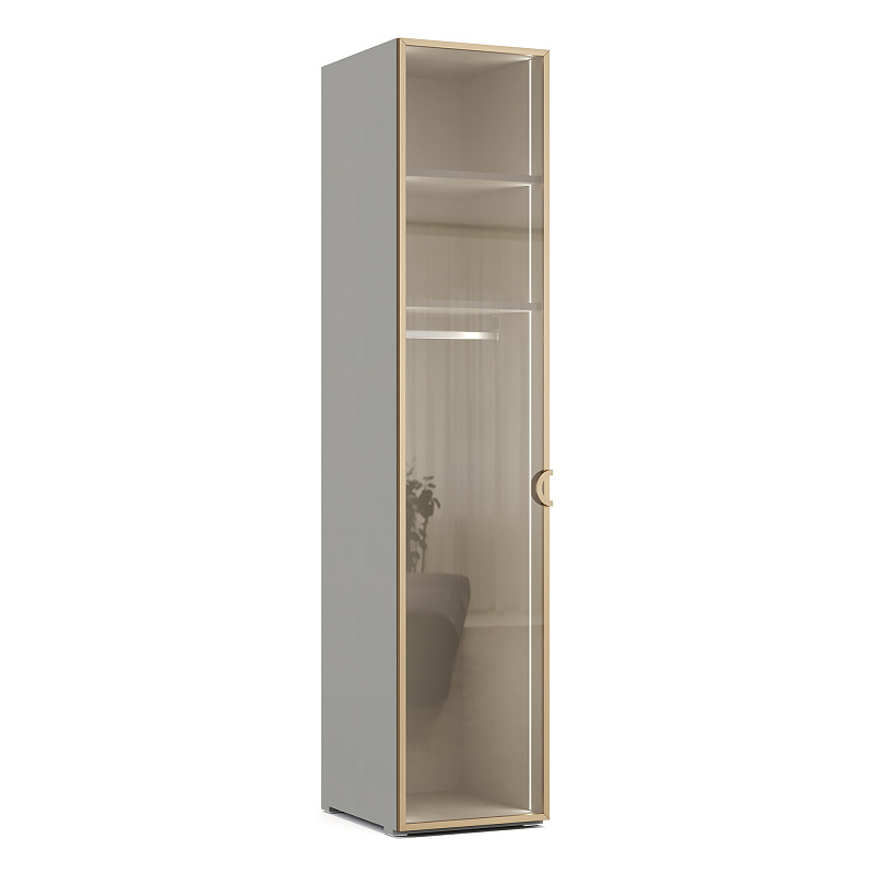 Шкаф однодверный со стеклянным фасадом Tiara RT311.1