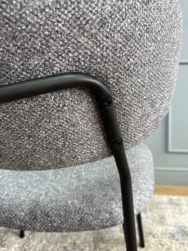 Стул Kenner 302SD Черный / Серый