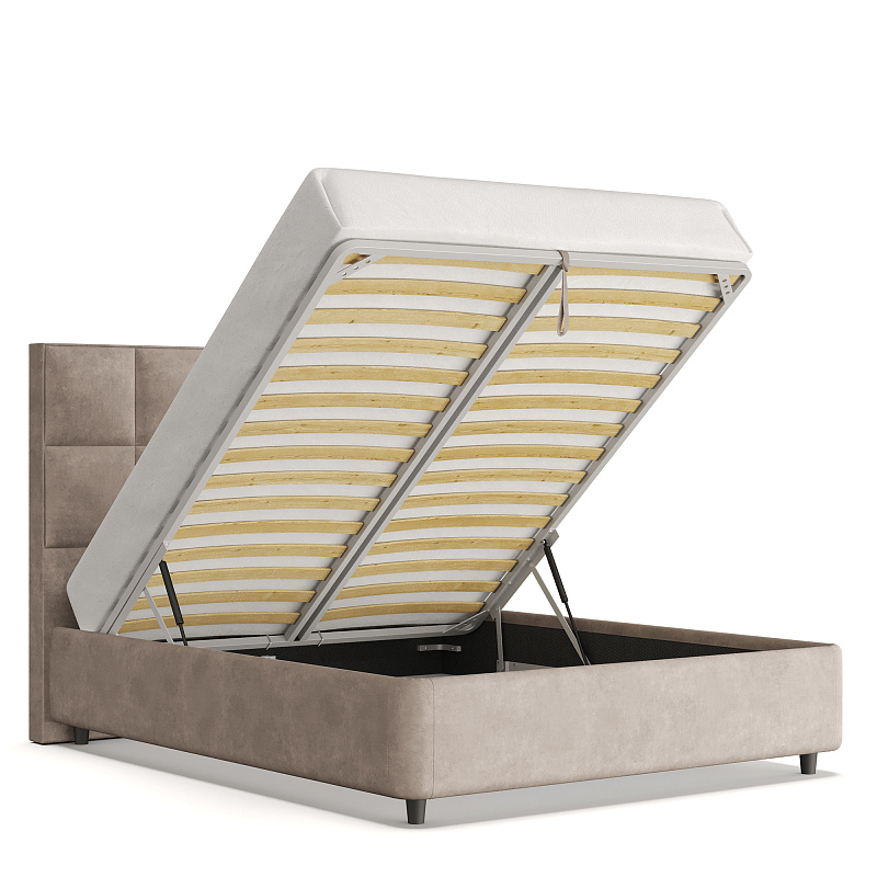 Двуспальная кровать с подъемным механизмом Coral NK223.22