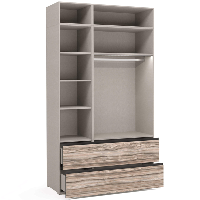 Трехдверный шкаф с антресолью Арта / Arta AR1731.1