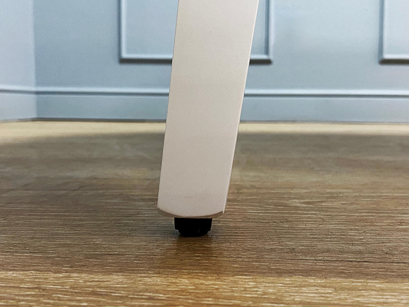 Стол обеденный Kenner 1300M Белый / Стекло белый глянец