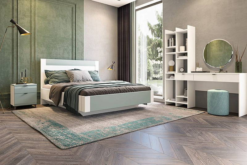 Фото Оливковый цвет в интерьере: идеи оформления и сочетания