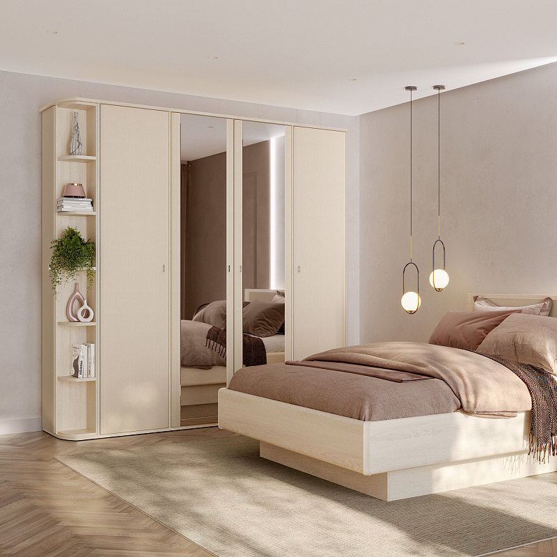 Завершающий шкаф Elegante LE6474.1