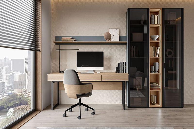 Рабочая зона у окна: идеи дизайна, планировки и фото интерьеров