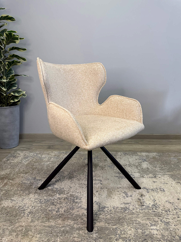 Стул Kenner 311SD Черный / Бежевый