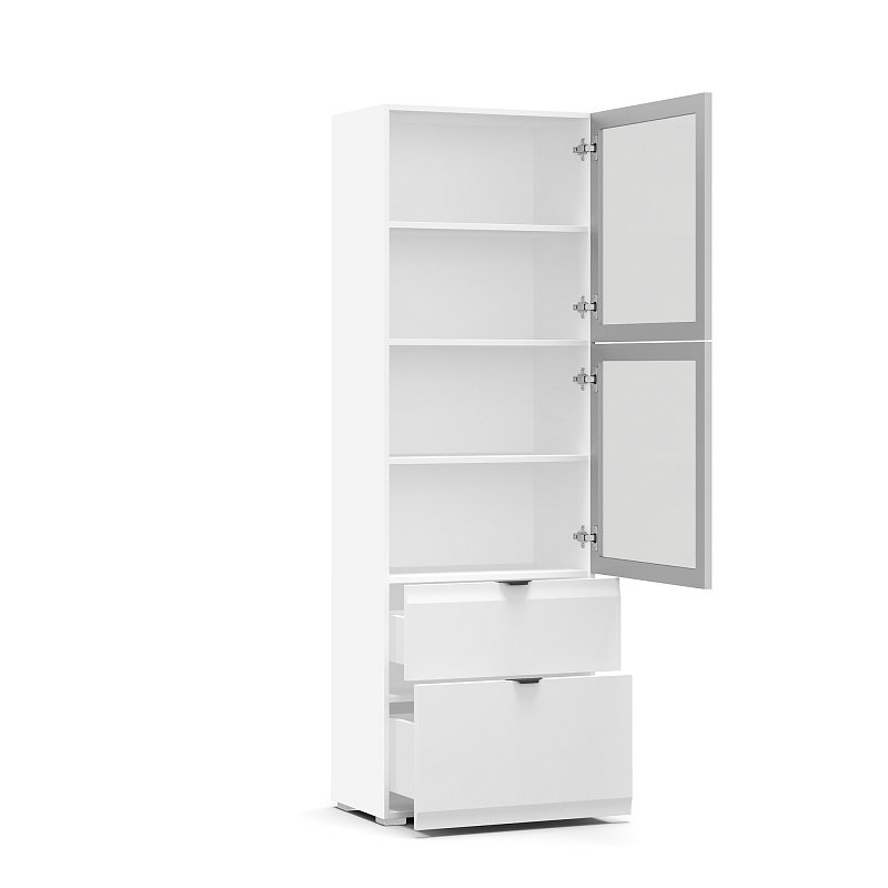 Шкаф-витрина с ящиками Turin TR1243.6