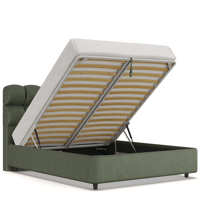 Двуспальная кровать с подъемным механизмом Rombi NK194.9