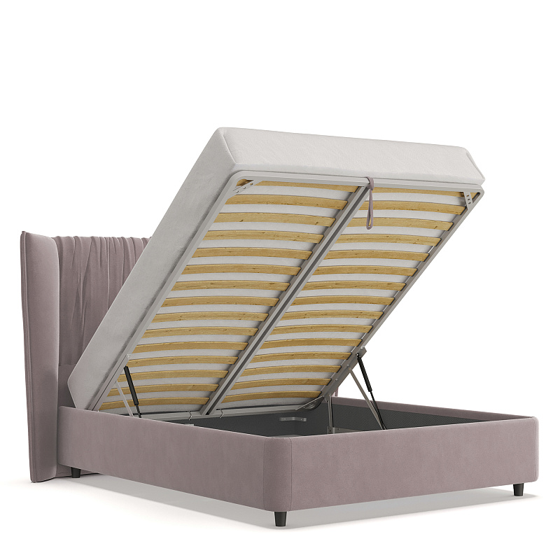 Двуспальная кровать с подъемным механизмом Plisse NK183.11