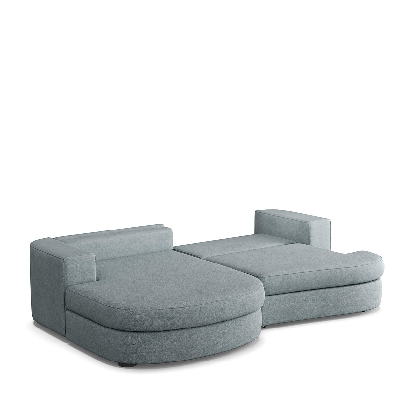 Угловой диван Baffin ММ113.109 с оттоманкой и механизмом Еврокнижка