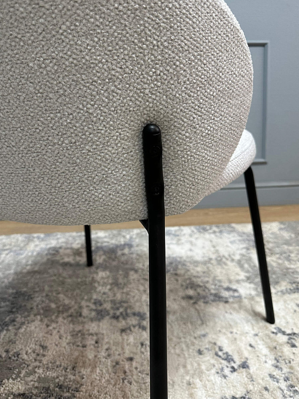 Стул Kenner 304SD Черный / Серебристый