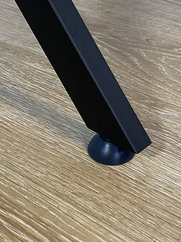 Стол обеденный KENNER DO1300 Черный / Мрамор белый