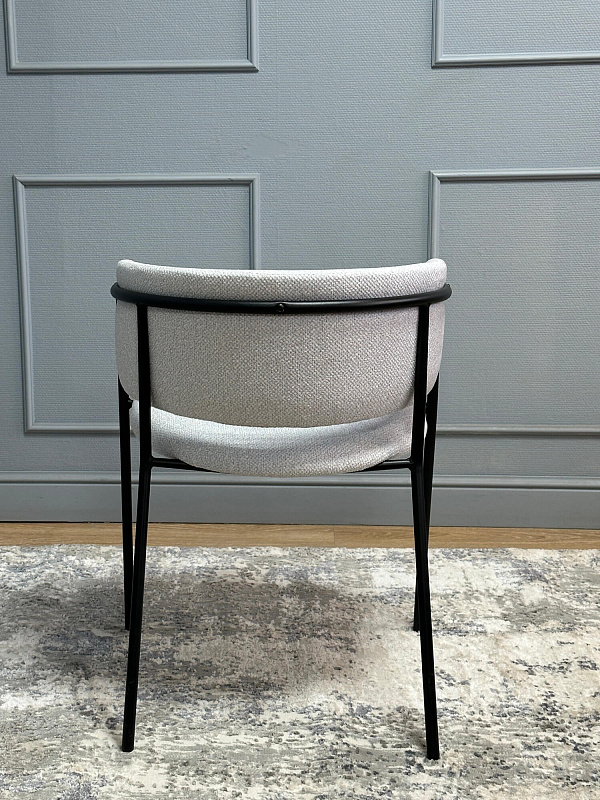 Стул Kenner 303SD Черный / Серебристый