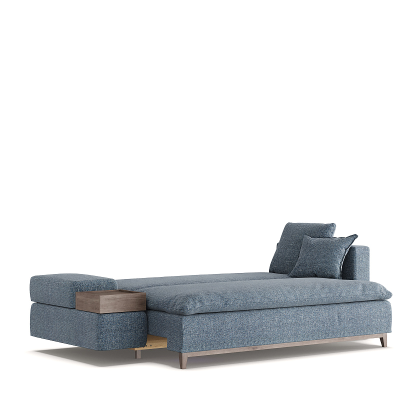 Прямой диван Lanz ММ105.3 с механизмом Еврокнижка