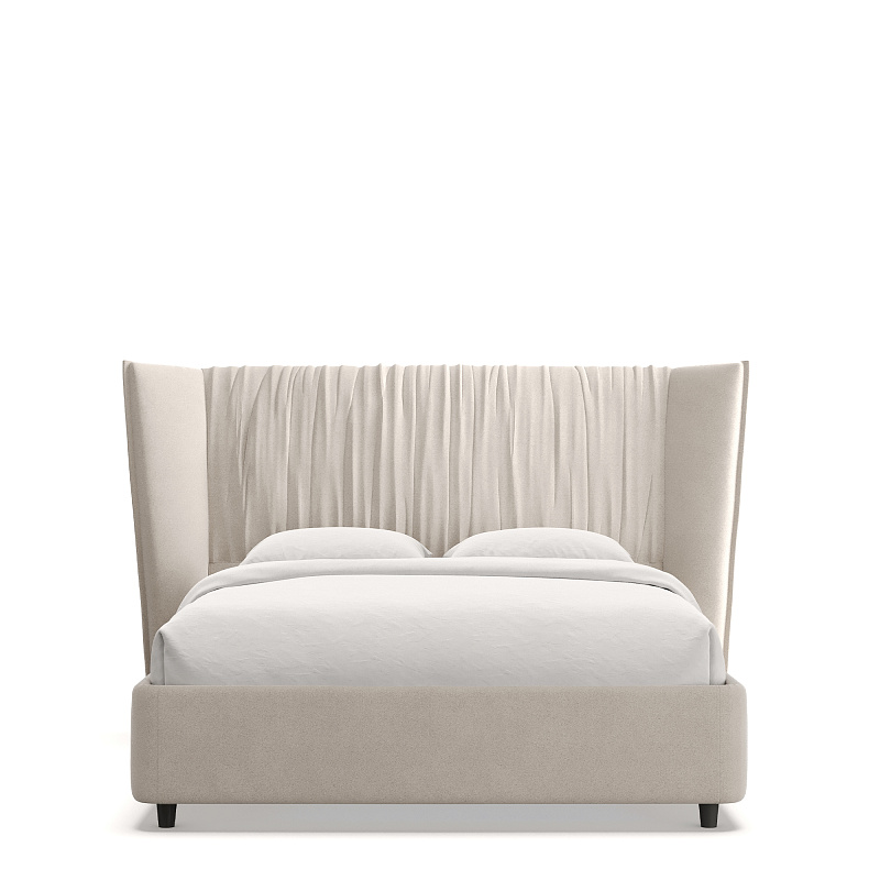 Двуспальная кровать с подъемным механизмом Plisse NK183.3