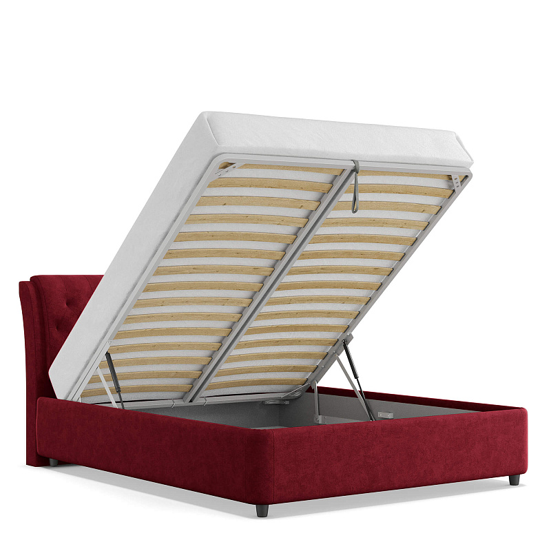 Двуспальная кровать с подъемным механизмом Флорина / Florina NK313.15