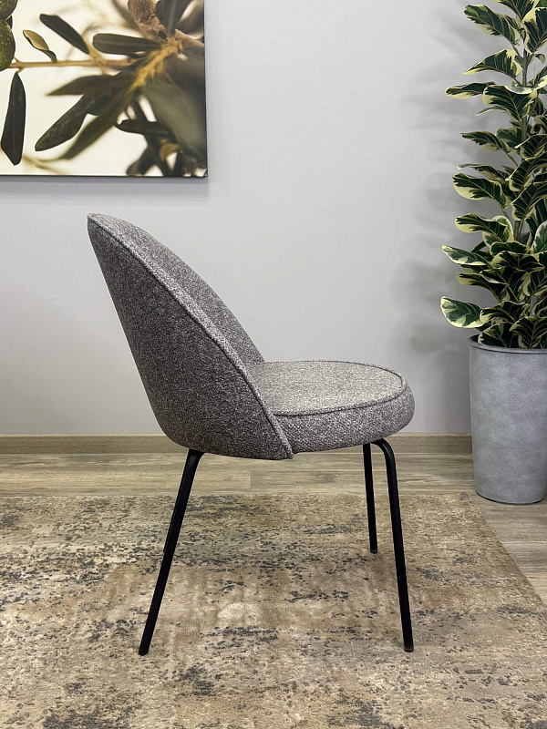 Стул Kenner 176SD Черный / Серый