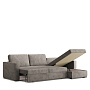 Угловой диван Antau ММ111.5 с оттоманкой и механизмом Тик-Так