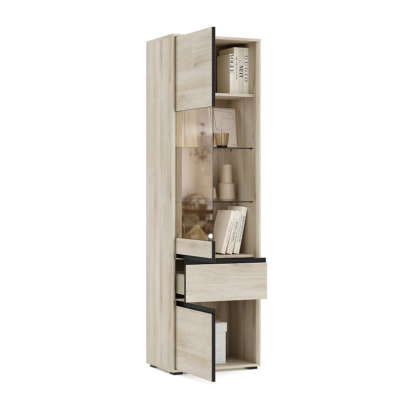 Шкаф-витрина Luna LN024.1