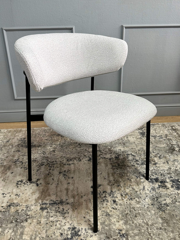 Стул Kenner 309SD Черный / Серебристый