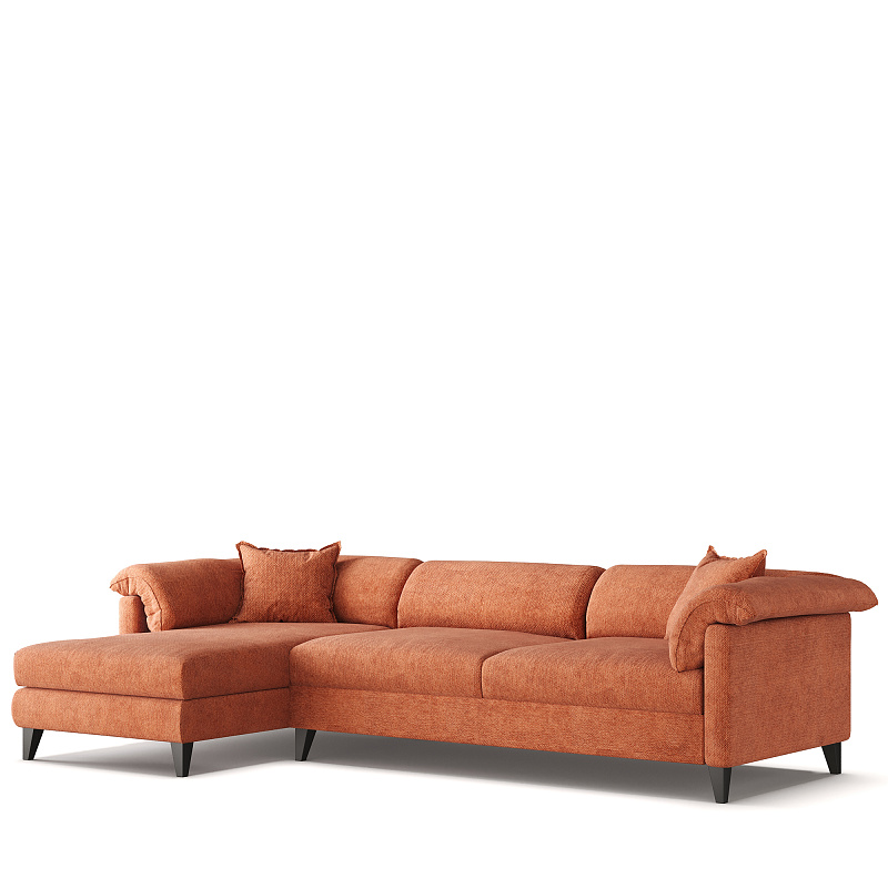 Угловой диван Tokka ММ101.16 с оттоманкой