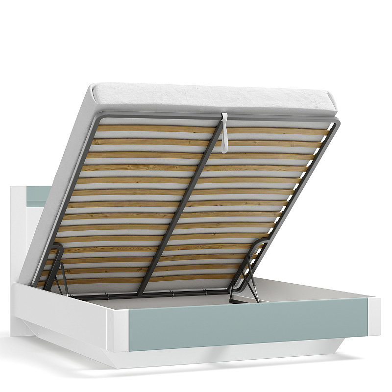 Двуспальная кровать с подъемным механизмом Turin TR2967.5