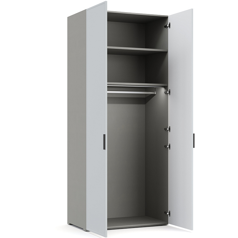 Двухдверный шкаф с зеркалом Napoli NP129.1