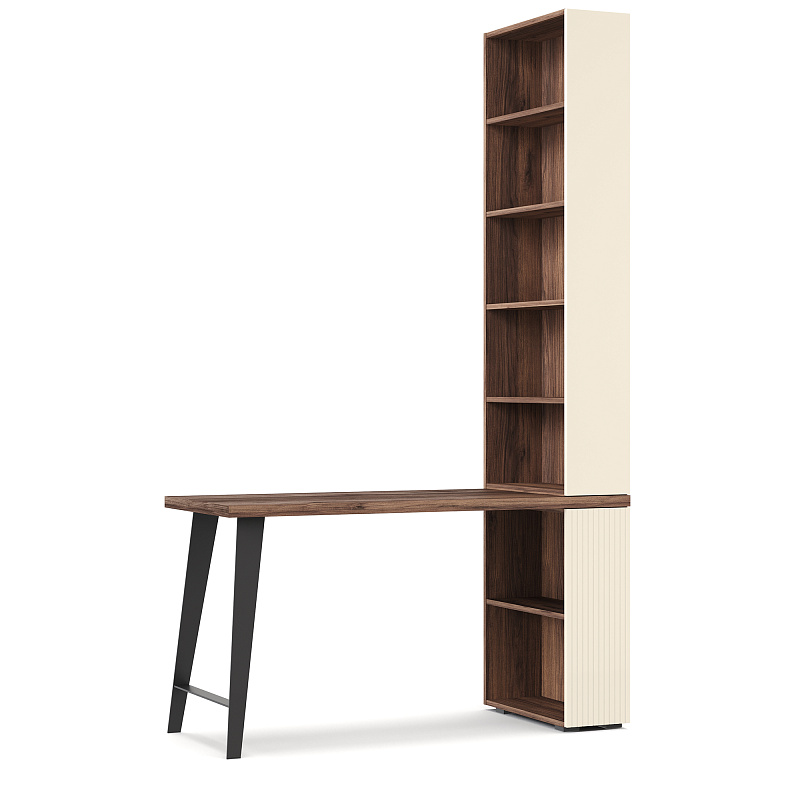 Завершающий шкаф со столом Napoli NP067.2