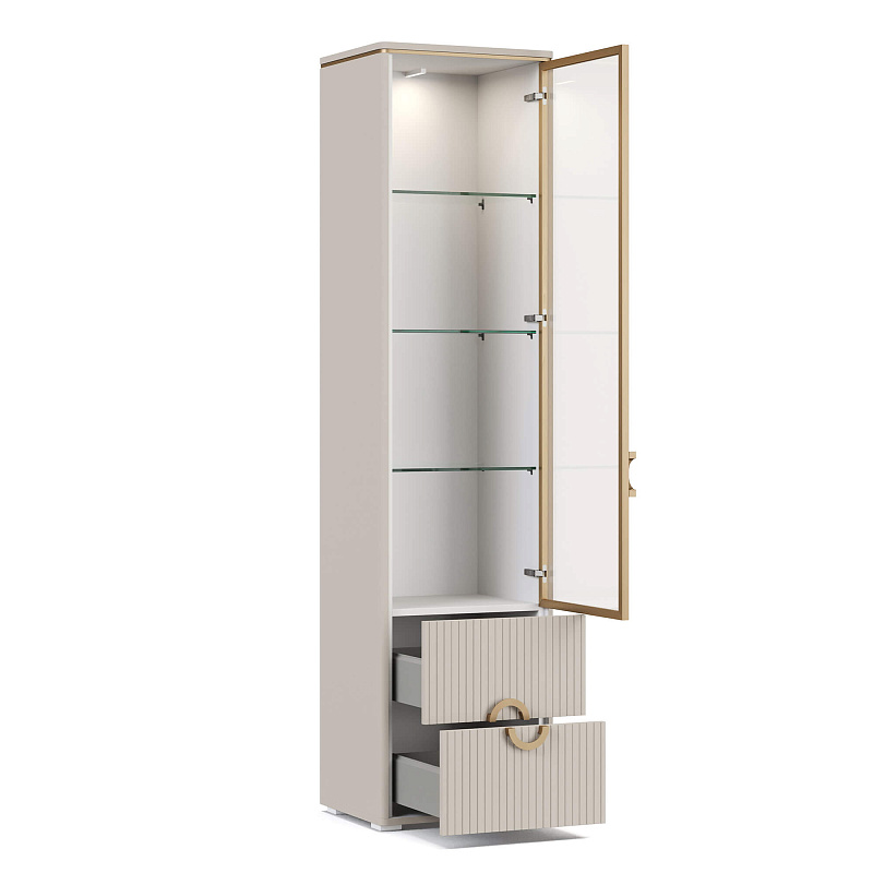 Шкаф-витрина Тиара / Tiara RT438.2.F