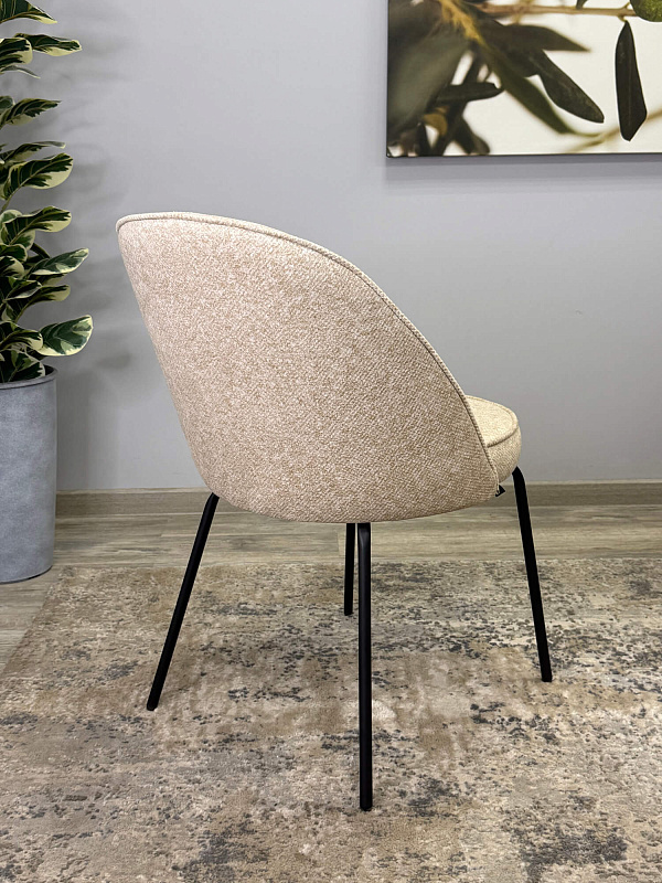 Стул Kenner 176SD Черный / Бежевый