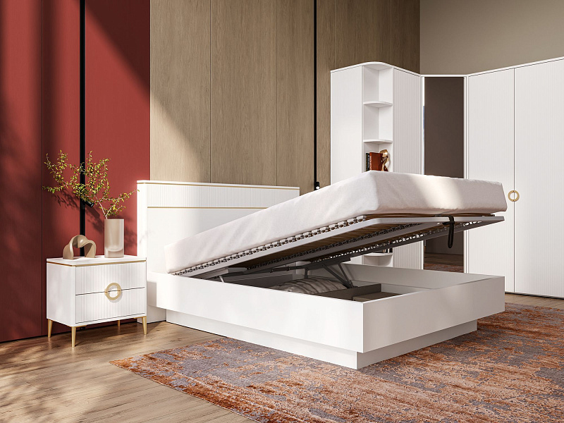 Двуспальная кровать с подъемным механизмом Tiara RT201.1