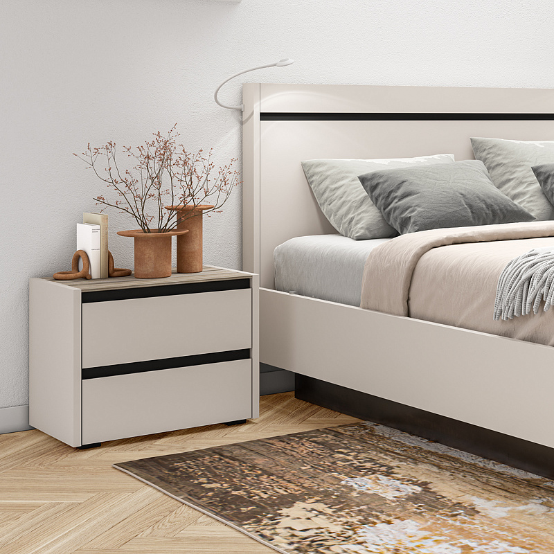 Двуспальная кровать с подъемным механизмом Arta AR1202.1