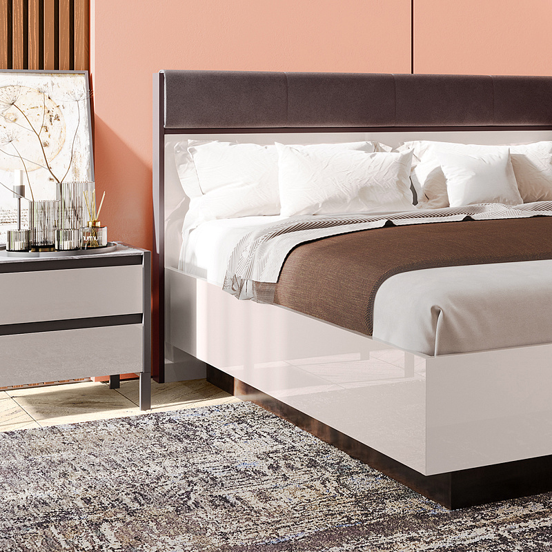 Кровать с подъемным механизмом Bruno BC1200.2