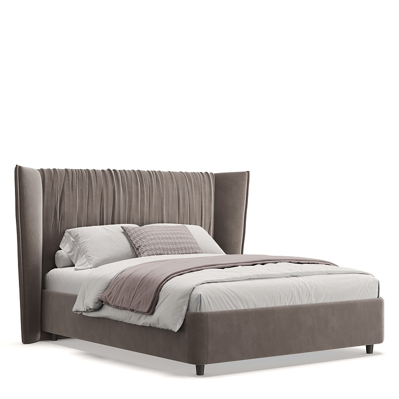 Двуспальная кровать с подъемным механизмом Plisse NK183.18