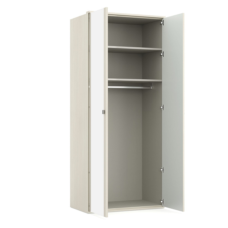 Двухдверный шкаф с зеркалом Elegante LE5456.4