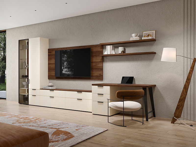 Шкаф-витрина Napoli NP435.4.F