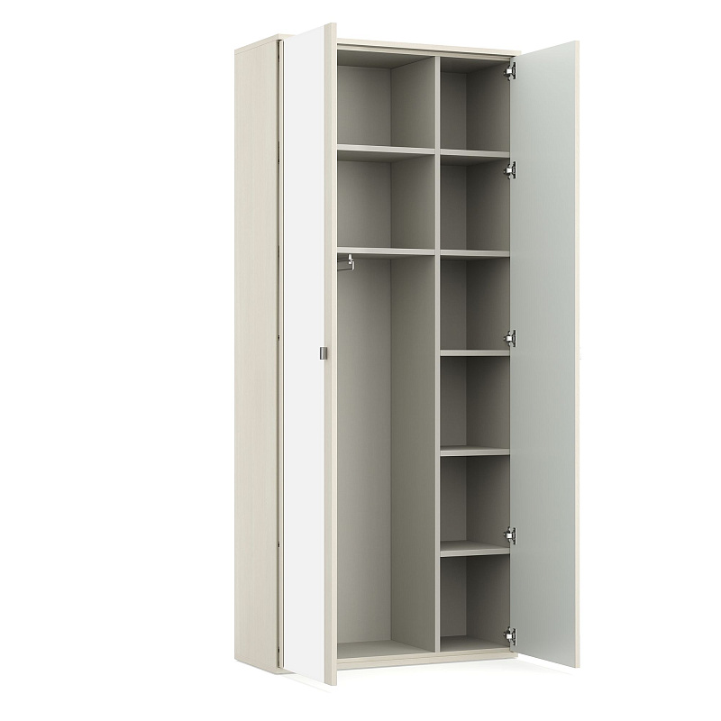 Двухдверный шкаф с зеркалом Elegante LE5381.4