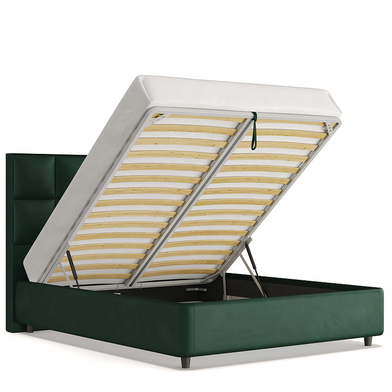 Двуспальная кровать с подъемным механизмом Coral NK224.17