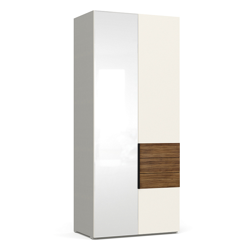 Шкаф двухдверный с зеркалом Monako MN126.1