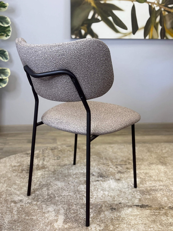 Стул Kenner 302SD Черный / Капучино