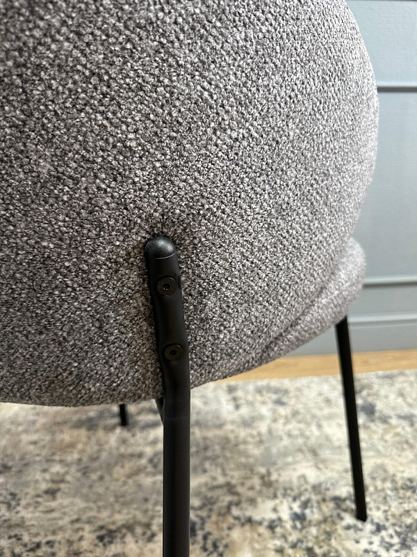 Стул Kenner 305SD Черный / Серый