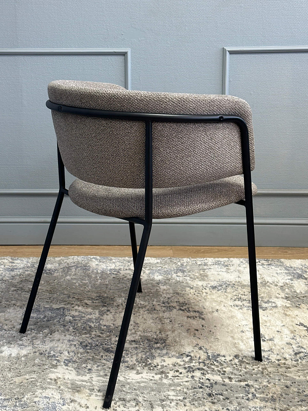 Стул Kenner 303SD Черный / Капучино