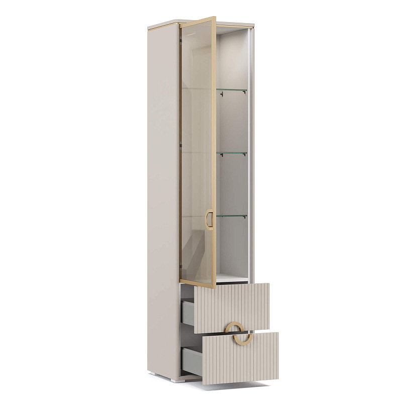 Шкаф-витрина Тиара / Tiara RT437.2.F