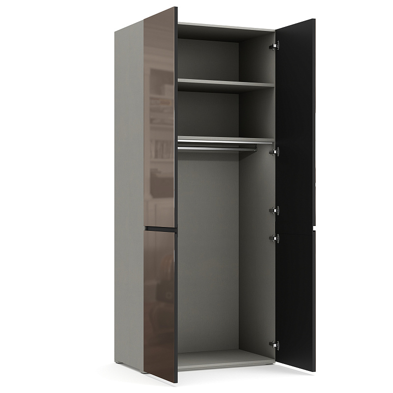 Двухдверный шкаф с зеркалом Bruno BC1122.0