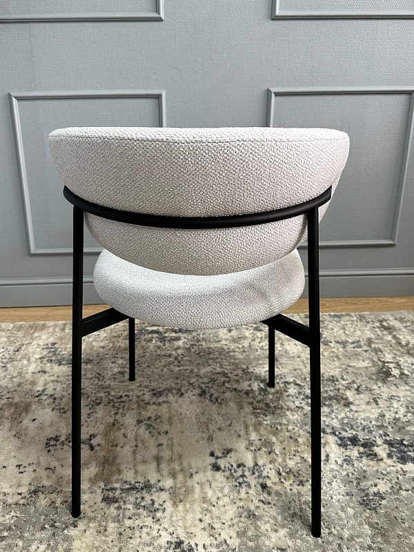 Стул Kenner 309SD Черный / Серебристый