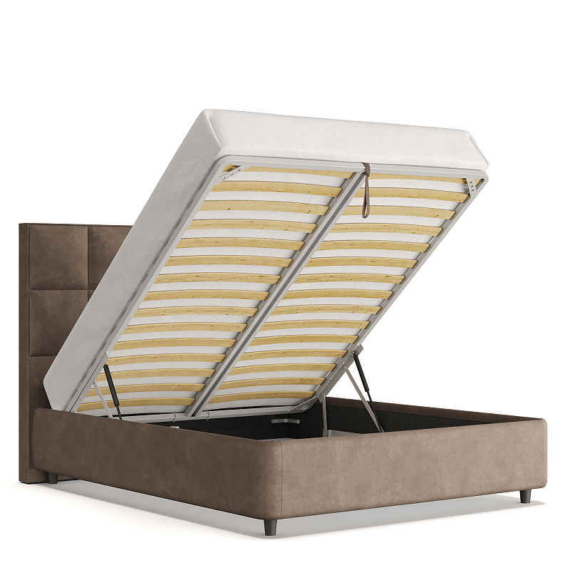 Двуспальная кровать с подъемным механизмом Coral NK223.16