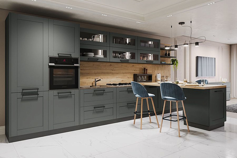 Фото Дизайн угловой кухни: секреты планировки и оформления