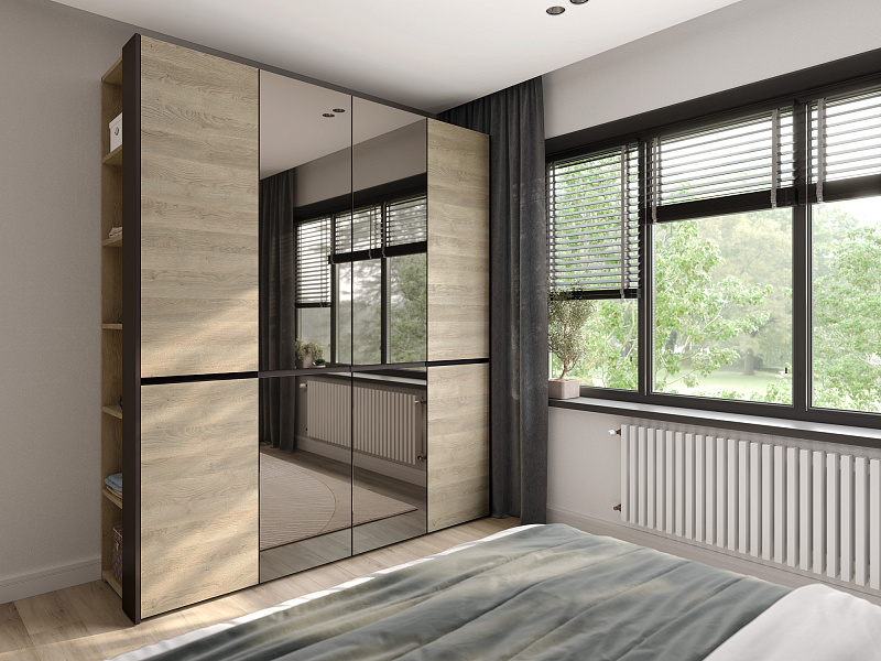 Однодверный шкаф Bruno BC1102.1