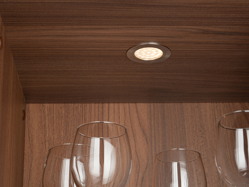 Шкаф-витрина Savona AS2425.1