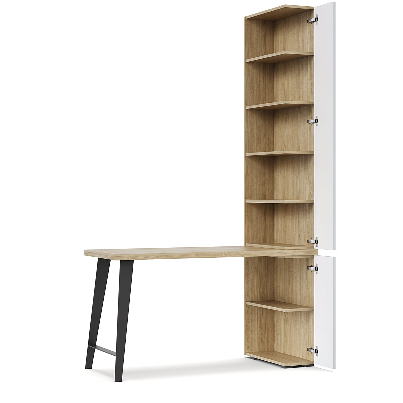 Завершающий шкаф со столом Napoli NP067.1