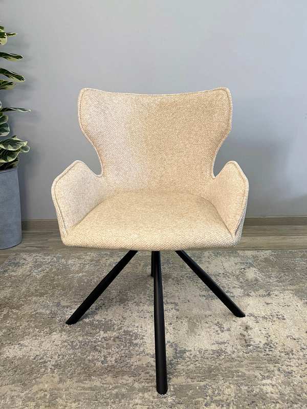 Стул Kenner 311SD Черный / Бежевый